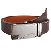 Mens Genuine Leather Belts - Brown